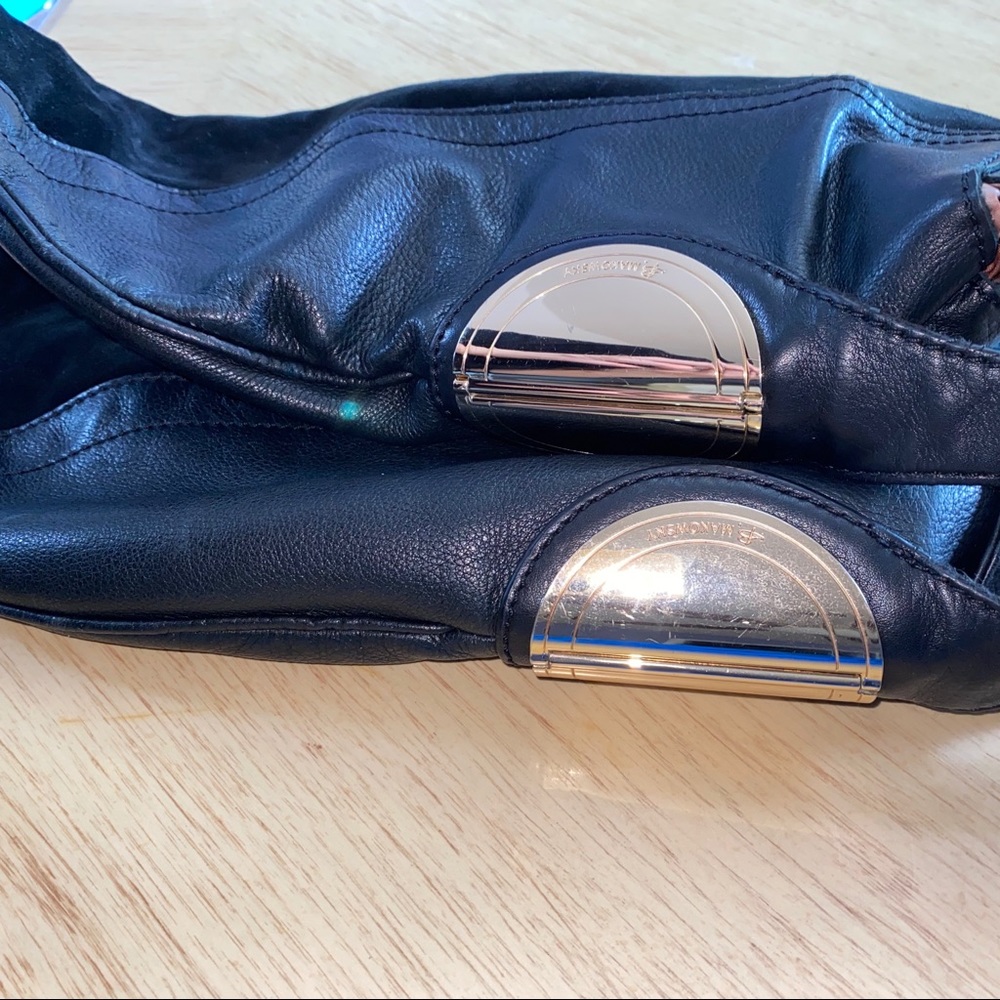 B. Makowski Black Giamma Shoulder Bag - Picture 3 of 10